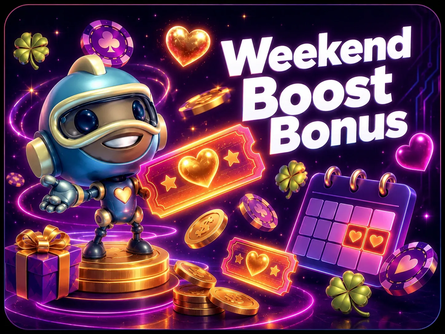 Weekend boost bonus